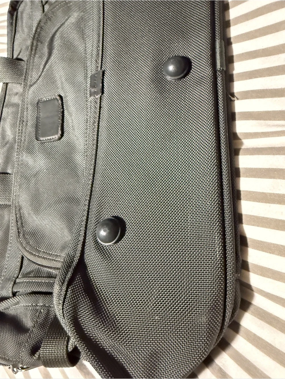 TUMI 225D3 Made in USA Ballistic Nylon Carry-On Overnight Brief Travel Bag
